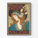 Wintage plakat Prang's Easter Publications do dekoracji ściennych
