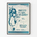Plakat vintage Pretty Clara Murphy autorstwa Dennisa Mackina