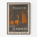 Plakat vintage Princeton w czerwcu autorstwa Jamesa W. Alexandra