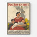 Plakat Vintage Pro Juventute 1922 - Kolekcja Szwajcarska na rzecz Ochrony Matek i Dzieci