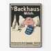 Plakat vintage Prof. Dr. Backhaus Milch do dekoracji ściennej