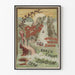 Plakat Vintage Widowisko Wodny Świata Kapitana Boytona 1894 – Dekoracja Ścienna Retro