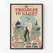 Plakat vintage Prologue To Glory do dekoracji ściennych teatru