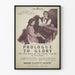Plakat vintage Prolog do chwały - Dekoracja ścienna teatr starożytny