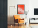 Plakat vintage Prontosil w czerwonym stylu graficznym