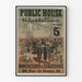 Plakat Vintage Public House 48 Rue du Four St Germain
