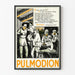 Plakat reklamowy vintage Pulmodion Pantagruel