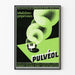 Plakat vintage Pulvéol - Retro dekoracja ścienna terapeutyczna