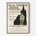 Plakat Vintage Wojna i Duchowość - Amerykańskie Towarzystwo Biblijne