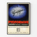 Plakat reklamowy vintage Pyiformine Grippee - dekoracja ścienna w stylu retro