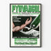 Plakat Vintage Pyovargol - Dekoracja Ścienna Medyczna Retro