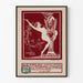 Plakat Bal 4 Z'Arty 1923 Bacchanalia w Pompejach - Vintage'owa dekoracja ścienna
