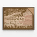 Stary plakat Quatz'arts w Moulin Rouge 1899 — oprawiony obraz na ścianie