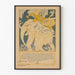 Plakat vintage Quatz'Arts 1922 - Temat starożytnej Indii