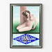 Plakat reklamowy vintage Quebralgine Fouché La Femme et son Calvaire