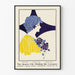 Vintage plakat Queen City Printing Ink Company - Elegancka dekoracja ścienna