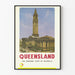 Plakat vintage Queensland Sunshine State Australia