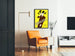 Plakat vintage z designem art déco Quinuryl
