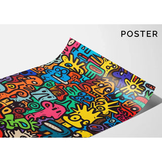 Plakat Pop Art - Świat Figur