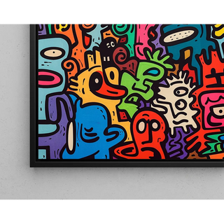 Plakat Pop Art - Świat Figur