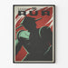 Plakat Teatralny R.U.R. - Vintage'owa Dekoracja Ścienna Robotyczna