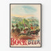 Plakat vintage Bock Beer – Retro i oryginalna dekoracja ścienna