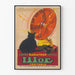Plakat vintage Grzejnik na benzynę Lilor