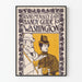 Plakat vintage Rand McNally & Co. Przewodnik po Waszyngtonie