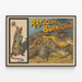 Plakat vintage Raticide Burnichon - Dekoracja ścienna w stylu retro — oprawiony obraz na ścianie