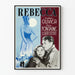 Plakat vintage filmu Rebecca autorstwa Alfreda Hitchcocka - Dekoracja ścienna kino retro