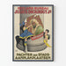 Plakat reklamowy vintage Julius Dickhout Jr - Dekoracja ścienna retro