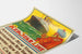 Plakat Vintage Czerwona Gwiazda Linia - Rejsy z Antwerpii, Southampton i Cherbourga do Nowego Jorku