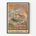 Plakat Czerwona Linia Gwiazdy - Rejs morski Antwerp, Nowy Jork, Filadelfia