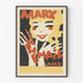 Plakat dekoracyjny vintage Marx Email lakierowany