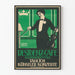 Plakat vintage Koncerty artystyczne w Résidenz-Café