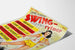 Plakat vintage Swing-rytmer - retro dekoracja muzyczna na ścianę