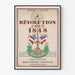 Plakat wystawy Rewolucja 1848 - Biblioteka Narodowa Paryż