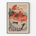 Plakat vintage Revue Féerie La Cigale Y'a du linge