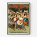 Plakat Vintage Wielki Gaiety Spektakularna Ekstravaganza