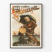 Plakat vintage Rice's Beautiful Evangeline Lone Fisherman