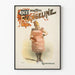 Plakat vintage Rices Beautiful Evangeline - Dekoracja ścienna retro