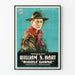 Plakat vintage western Riddle Gawne z William S. Hart