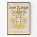Plakat vintage Dzwoniąc Twoje Dzwony Zwycięskie - Dekoracja ścienna muzyczna
