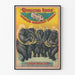 Plakat vintage Zespół Trąbki Słoniowej Ringling Bros