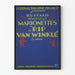 Plakat vintage Marionetki Buffalo - Rip Van Winkle