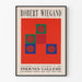 Plakat wystawy Roberta Wieganda w Galerii Feniks 1966