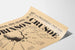 Wintage plakat typograficzny Robinson Crusoe