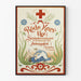 Plakat vintage Czerwony Krzyż - Tydzień Studencki 1901