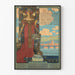 Plakat Wystawa Sztuki Italo-Bizantyjskiej w Rzymie 1905 dekoracyjny