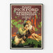 Plakat Vintage Romans z Sekwojami Mary Pickford